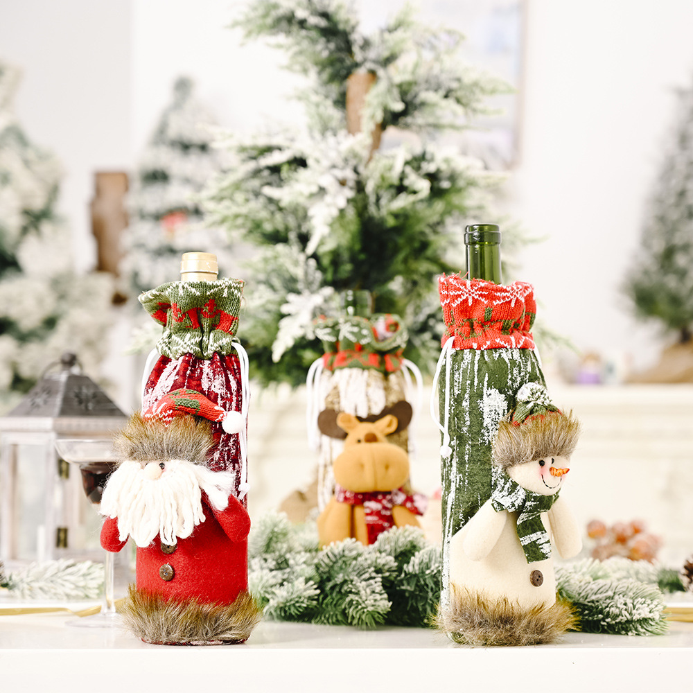 Christmas Red Wine Bottle Cover Bags Merry Christmas Decoration Holiday Home Party Santa Claus Christmas packaging GGE1929
Christmas Red Wine Bottle Cover Bags Merry Christmas Decoration Holiday Home Party Santa Claus Christmas packaging GGE1929