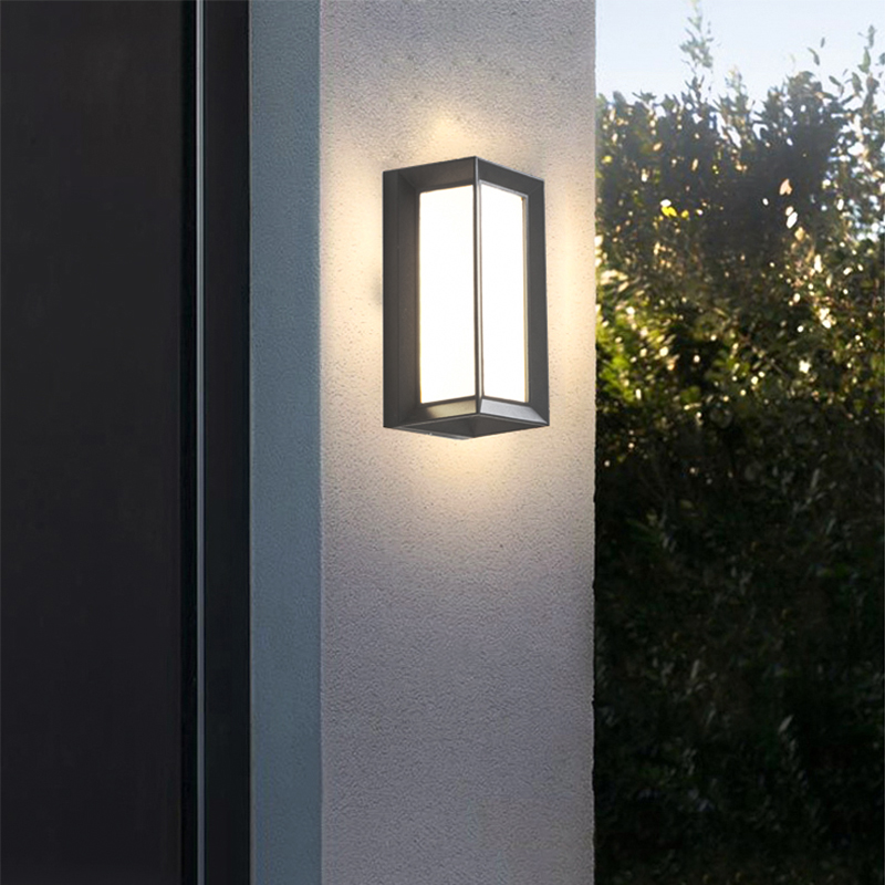 Modern Porch Light Waterproof LED Wall Lamps For Courtyard Patio Balcony Garden Front Door Outdoor Lighting AC90-260V