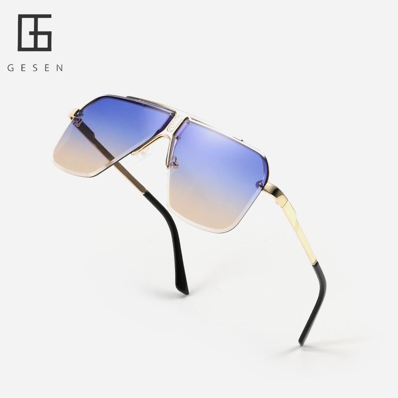 Sunglasses GESEN Oversize Pilot Black Gradient For Men Eyeglasses One Piece Irregular Sun Glasses 2021 Lunette De Soleil UV400
Sunglasses GESEN Oversize Pilot Black Gradient For Men Eyeglasses One Piece Irregular Sun Glasses 2021 Lunette De Soleil UV400