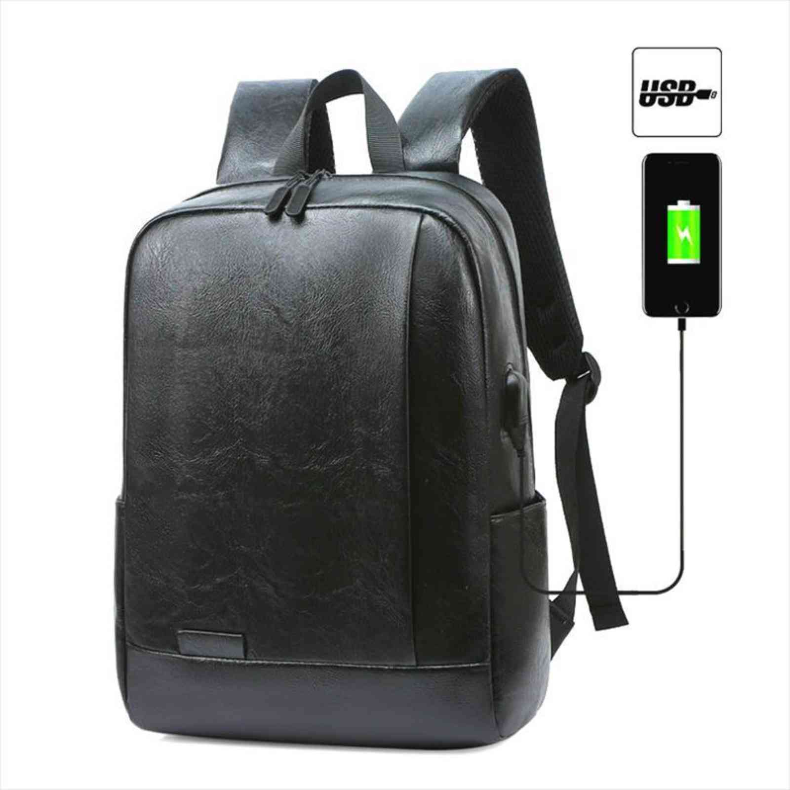 mens backpack pu leather waterproof usb charging lightness black back bags laptravel school outdoor bagpacks man
mens backpack pu leather waterproof usb charging lightness black back bags laptravel school outdoor bagpacks man