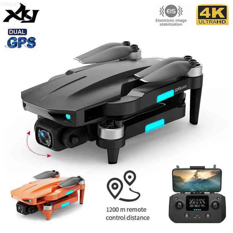 Xkj-dron l700pro with GPS, 4K, dual HD camera, professional aerial photography, brushless motor, foldable RC four wheeled vehicle, 1200, 4k orange bag
Xkj-dron l700pro with GPS, 4K, dual HD camera, professional aerial photography, brushless motor, foldable RC four wheeled vehicle, 1200, 4k orange bag