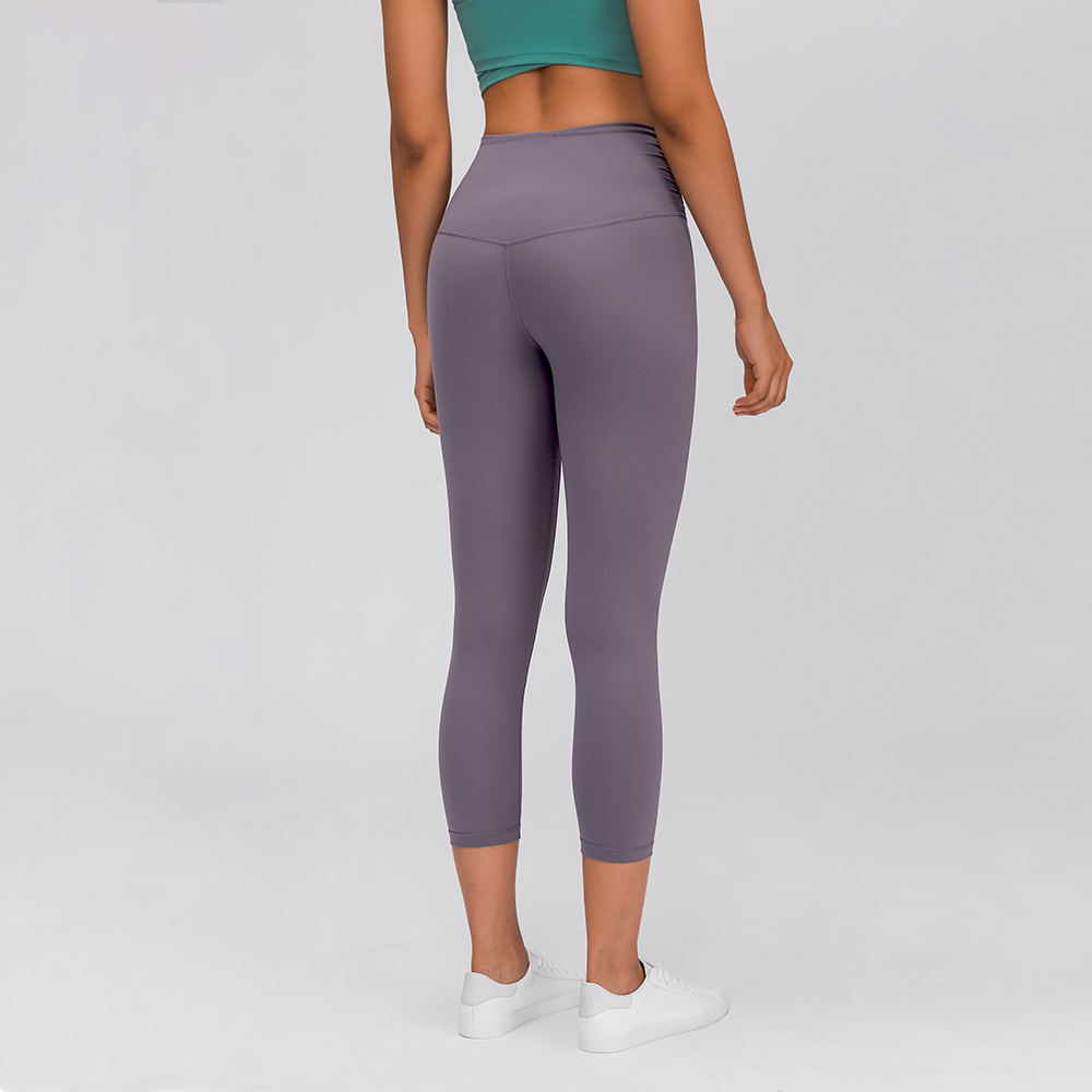 2021 V-type High Waist Workout Sport Gym Tights Naked Women-feel Buttery-soft Yoga Fitness 7/8 Length Legging Inseam 21" Yob5, Ice grey
2021 V-type High Waist Workout Sport Gym Tights Naked Women-feel Buttery-soft Yoga Fitness 7/8 Length Legging Inseam 21" Yob5, Ice grey