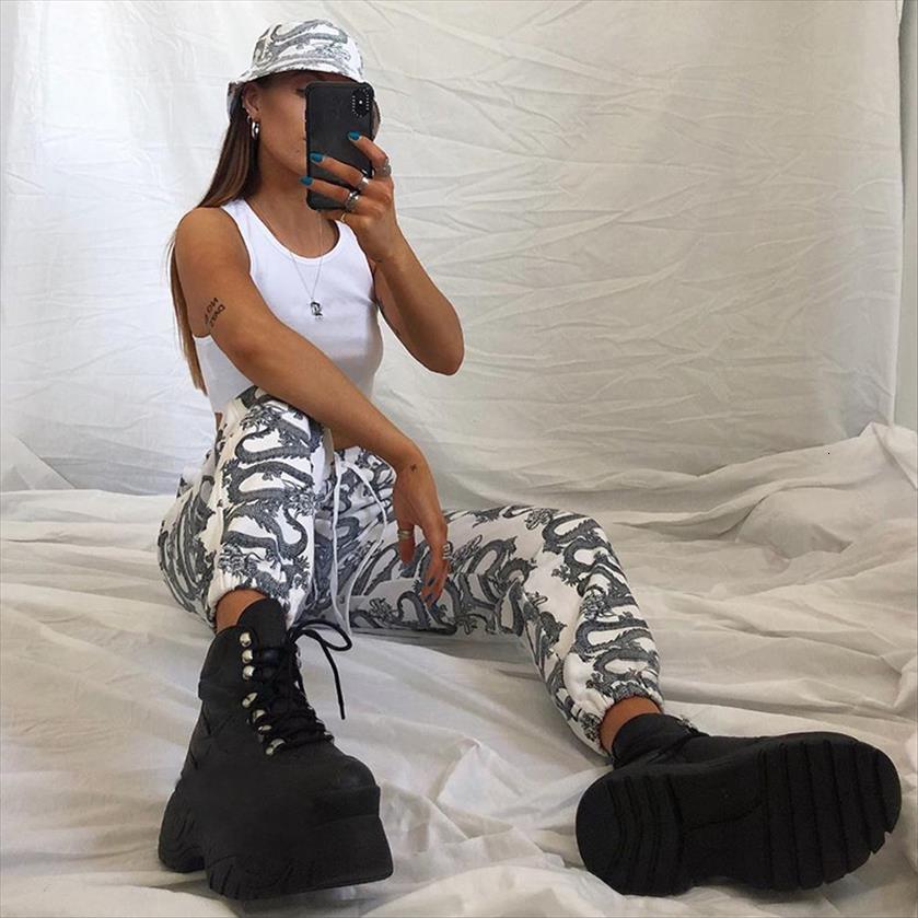 streetwear dragon printed womens pant high waist sweatpants fall casual leggings elastci trousers female harem, Black;white
streetwear dragon printed womens pant high waist sweatpants fall casual leggings elastci trousers female harem, Black;white