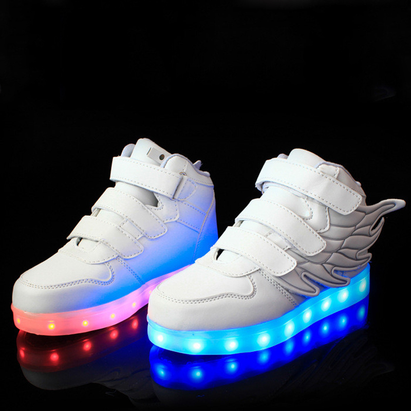 Size 25-37 RF Control Luminous Shoes Children Glowing Casual Shoes Girl Led Light Up Sneakers Unisex Sneakers with Luminous Sole, Black
Size 25-37 RF Control Luminous Shoes Children Glowing Casual Shoes Girl Led Light Up Sneakers Unisex Sneakers with Luminous Sole, Black