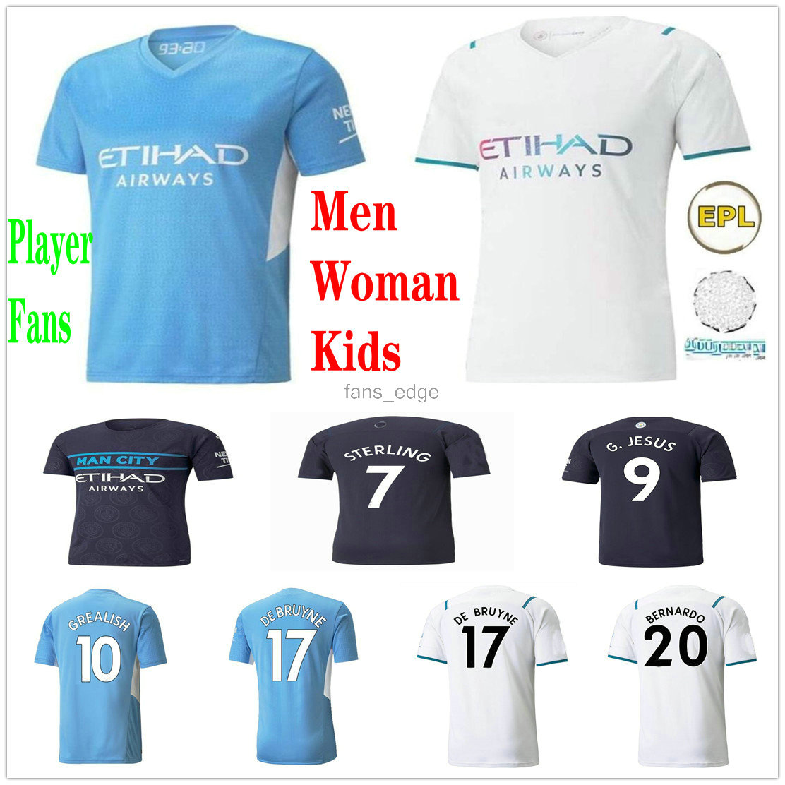 Player Fans Version 2021 2022 mANchesTEr Soccer Jerseys MAN GREALISH CITY STERLING RUBEN DE BRUYNE MAHREZ FODEN G.JESUS Custom 21 22 Men Women Kids Kit Football Shirt, Blue men size s-xxl
Player Fans Version 2021 2022 mANchesTEr Soccer Jerseys MAN GREALISH CITY STERLING RUBEN DE BRUYNE MAHREZ FODEN G.JESUS Custom 21 22 Men Women Kids Kit Football Shirt, Blue men size s-xxl