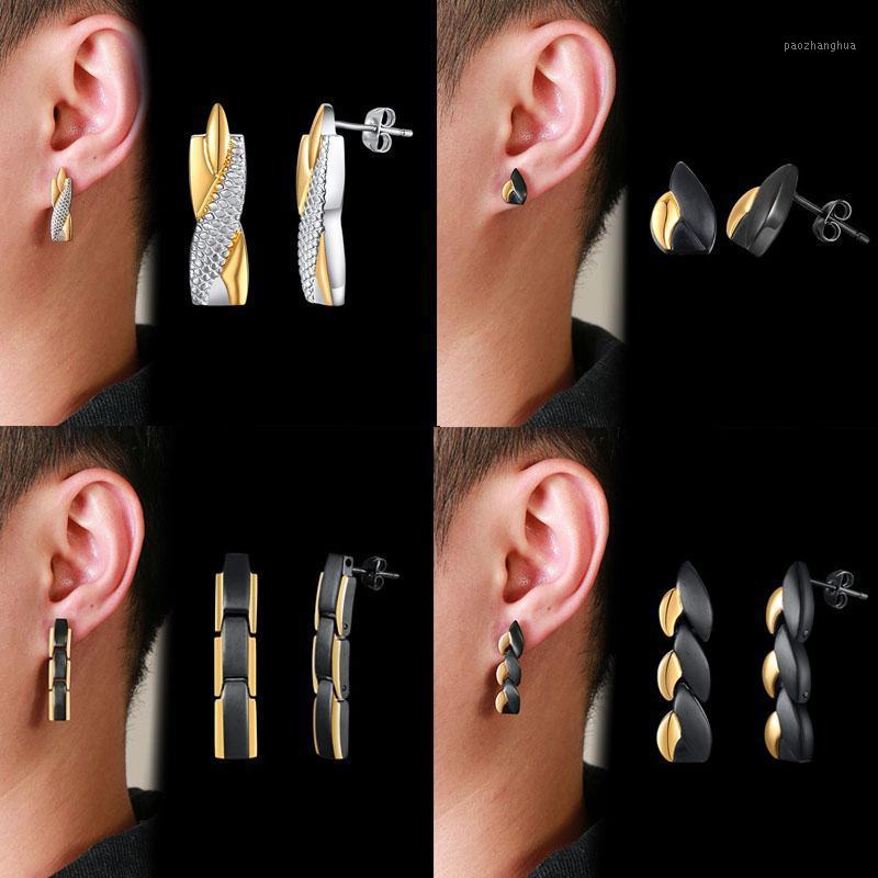 Pairs Stud Earrings Dangle For Men Women Titanium Material Earring Male Gift Jewelry Accessories, Golden;silver
Pairs Stud Earrings Dangle For Men Women Titanium Material Earring Male Gift Jewelry Accessories, Golden;silver