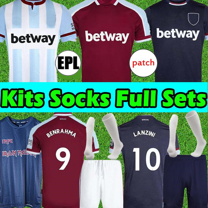 2021 2022 Soccer Jerseys RICE BOWEN BENRAHMA LANZINI ANTONIO YARMOLENKO NOBLE P.FORNALS Lanzini Vlasic Soucek Cresswell 21 22 Jersey Football Shirt Men + Kids Kit, Colour 7
2021 2022 Soccer Jerseys RICE BOWEN BENRAHMA LANZINI ANTONIO YARMOLENKO NOBLE P.FORNALS Lanzini Vlasic Soucek Cresswell 21 22 Jersey Football Shirt Men + Kids Kit, Colour 7