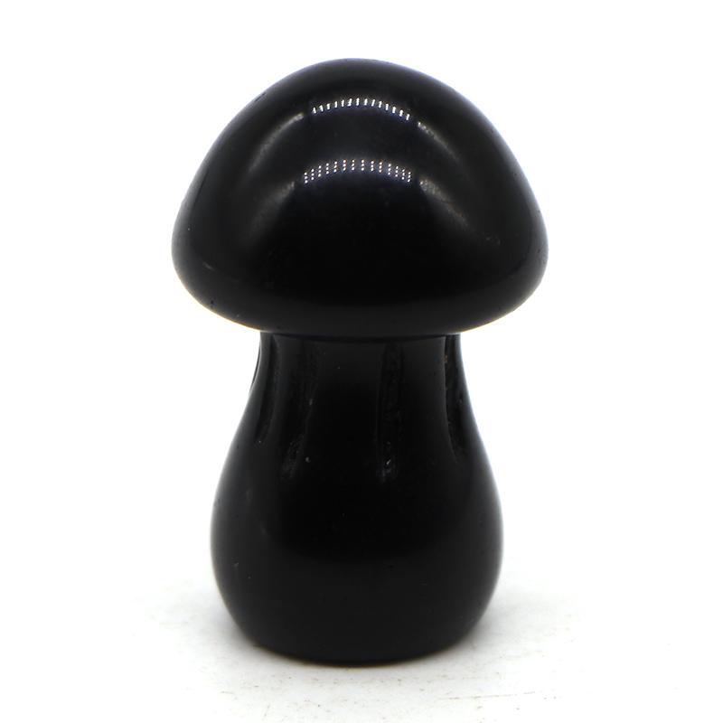 Other 1.5" Natural Black Obsidian Mushroom Statue Hand Carved Healing Crystal Crafts Furnishing Decoration Reiki Gem Table Trinket
Other 1.5" Natural Black Obsidian Mushroom Statue Hand Carved Healing Crystal Crafts Furnishing Decoration Reiki Gem Table Trinket
