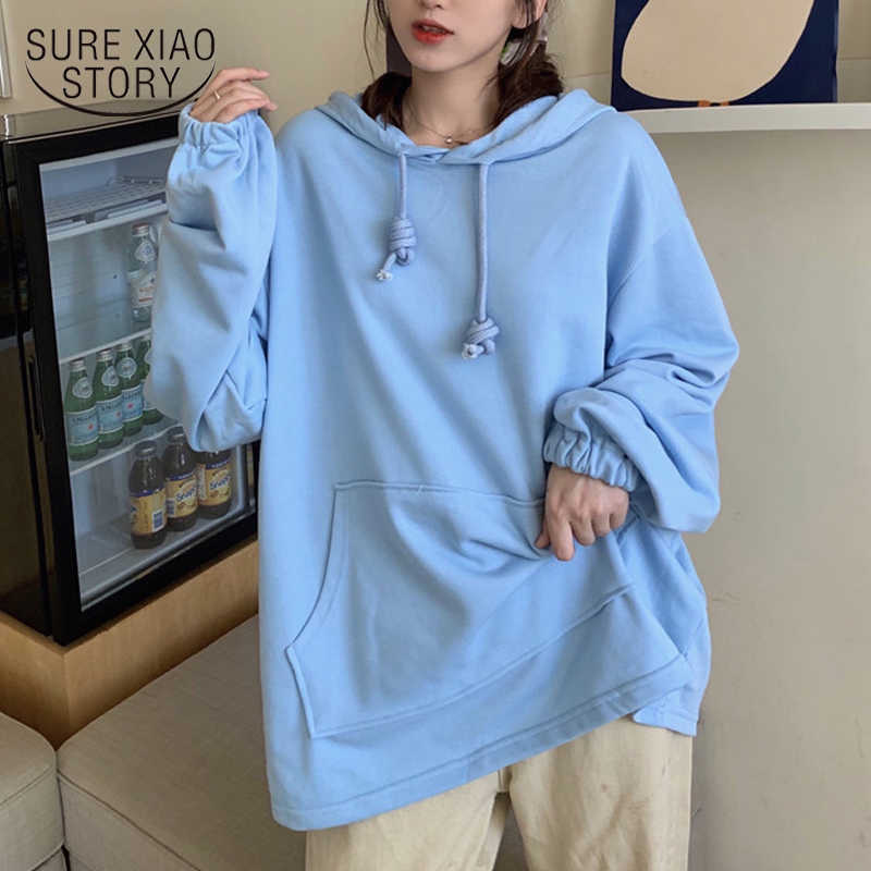 Casual Plus Size Loose Hoodies Women Cotton Solid Pullover Sweatshirt Autumn Lady Long Sleeve Korean Clothes Chic 12000 210527, Green
Casual Plus Size Loose Hoodies Women Cotton Solid Pullover Sweatshirt Autumn Lady Long Sleeve Korean Clothes Chic 12000 210527, Green
