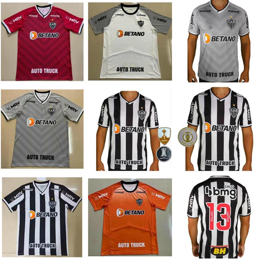 21/22 Atletico Mineiro Home soccer jersey 2021 VARGAS M.ZARACHO SASHA ELIAS Shirt Away white KENO MARQUINHOS GUGA 3rd Football uniform, Black;yellow
21/22 Atletico Mineiro Home soccer jersey 2021 VARGAS M.ZARACHO SASHA ELIAS Shirt Away white KENO MARQUINHOS GUGA 3rd Football uniform, Black;yellow