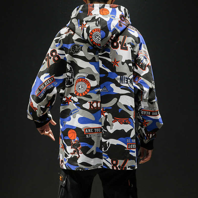 LIFENWENNA Graffiti Hoodie Men Sweatshirt Mens Hip Hop Pullover Streetwear Casual Fashion Clothes Hipster Autumn M-5XL 210528