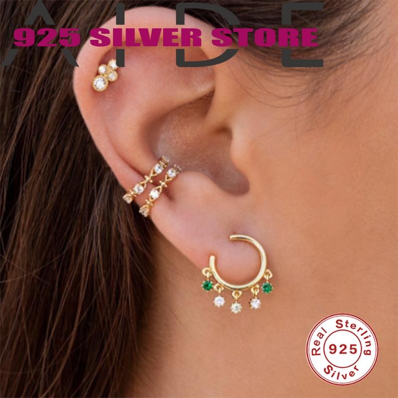 Aide Women Stud Earrings Flat Circle Zircon Pendientes Sterling 925 Silver Boucle Oreille Femme Fine Jewelry Gift For Party
Aide Women Stud Earrings Flat Circle Zircon Pendientes Sterling 925 Silver Boucle Oreille Femme Fine Jewelry Gift For Party