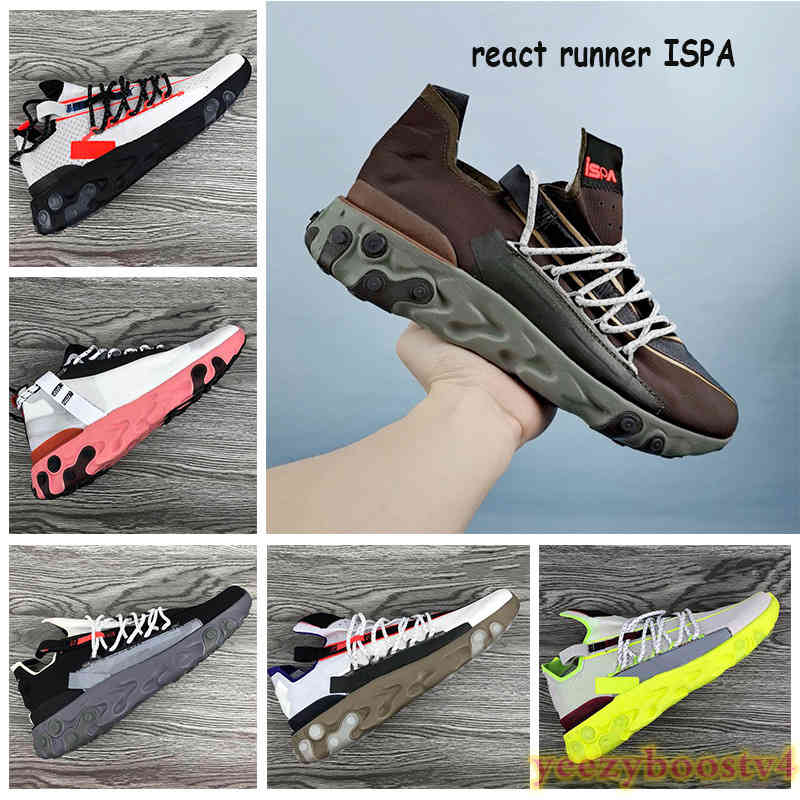 React Runner ISPA Men Women Running Shoes Ghost Aqua low black Mid WR White Light Crimson Trainers wolf grey Platinum Tint Volt Sneakers
React Runner ISPA Men Women Running Shoes Ghost Aqua low black Mid WR White Light Crimson Trainers wolf grey Platinum Tint Volt Sneakers