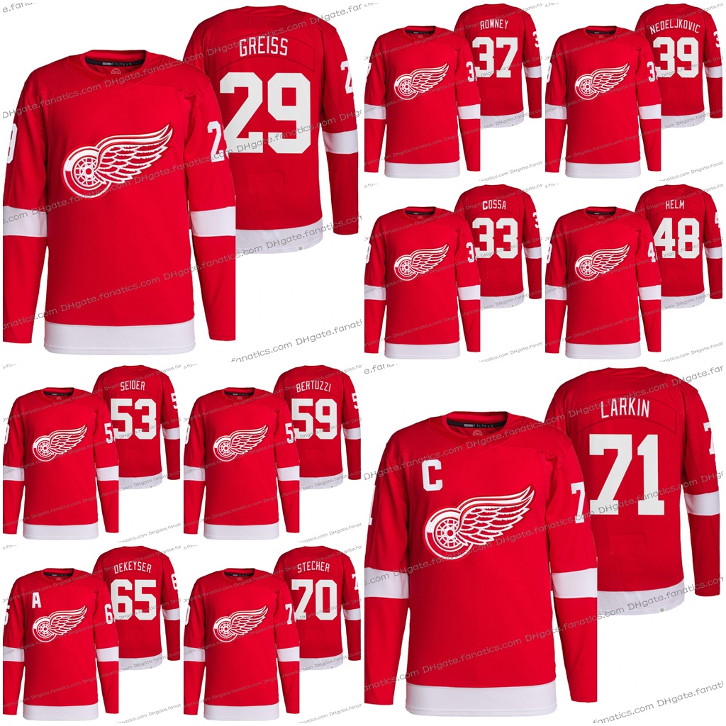 48 Givani Smith Detroit Red Wings 2021 Authentic Home Jersey 29 Thomas Greiss 33 Sebastian Cossa Rowney 48 Givani Smith53 Moritz Seider Stit, Black;red
48 Givani Smith Detroit Red Wings 2021 Authentic Home Jersey 29 Thomas Greiss 33 Sebastian Cossa Rowney 48 Givani Smith53 Moritz Seider Stit, Black;red