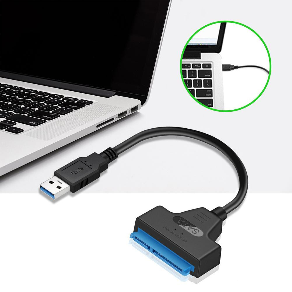 USB 3.0 Type-c to SATA Adapter Cable Converter for 2.5 inch SSD/HDD Support UASP High Speed Data Transmission