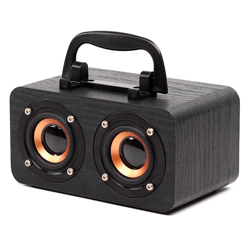 ABDZ -Pro table Wooden Bluetooth Speaker Bluetooth 4.1 Dual Speakers with Microphone/3.5Mm/AUX-IN/TF Card Socket 
ABDZ -Pro table Wooden Bluetooth Speaker Bluetooth 4.1 Dual Speakers with Microphone/3.5Mm/AUX-IN/TF Card Socket