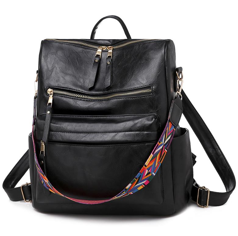 Fashion Casual All-Match Female Bag 2021 New Trend Double Shoulder Single Back Handbag, Black
Fashion Casual All-Match Female Bag 2021 New Trend Double Shoulder Single Back Handbag, Black