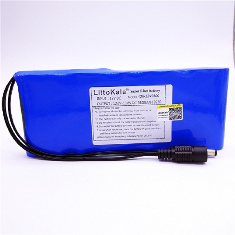 2021 HK LiitoKala 12V 2200mah 3000mAh 6800mah 9800mah 10ah 18650 Li-lon DC 12V portable super rechargeable battery pack
2021 HK LiitoKala 12V 2200mah 3000mAh 6800mah 9800mah 10ah 18650 Li-lon DC 12V portable super rechargeable battery pack
