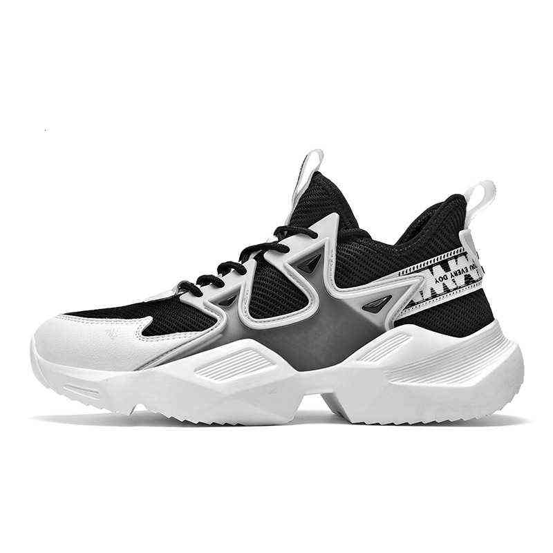 Summer Running Shoes Men's Spring Korean Fashion Net Breathable Casual Sports Versatile