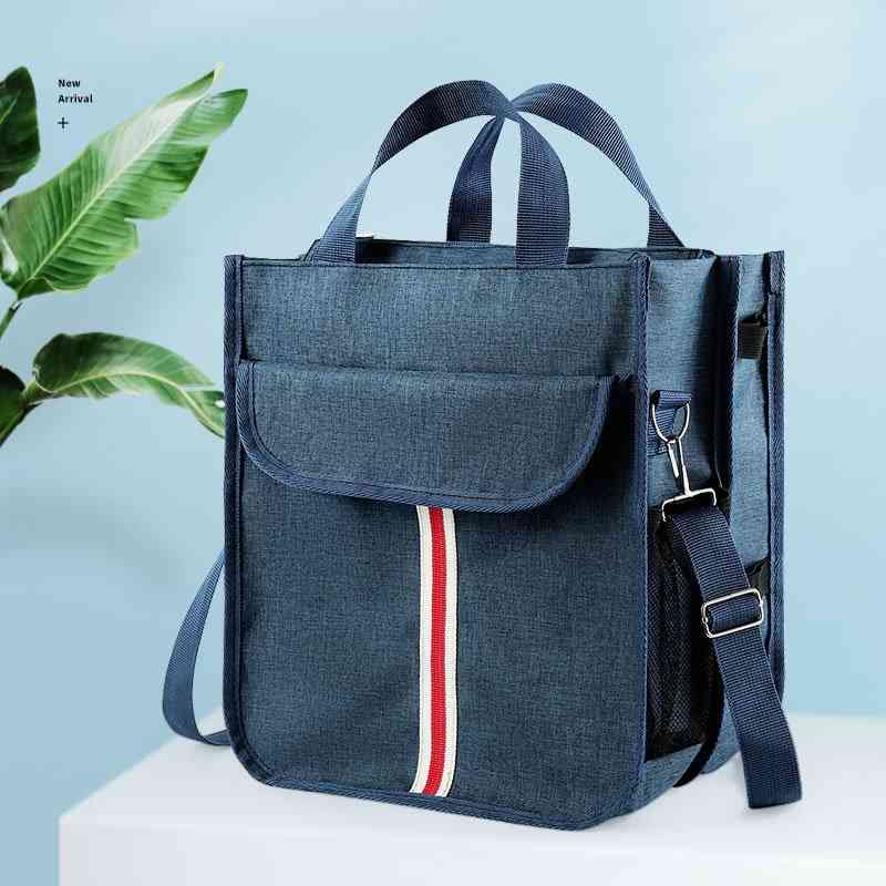 Zipper portable waterproof learning document A4 data tutorial briefcase file bag, Blue
Zipper portable waterproof learning document A4 data tutorial briefcase file bag, Blue