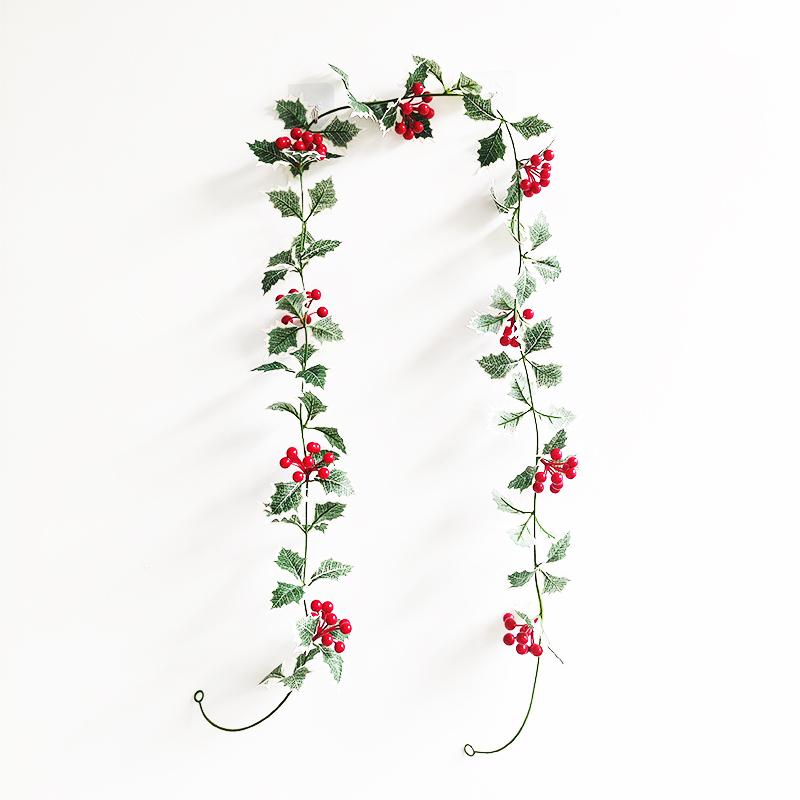 Decorative Flowers & Wreaths Artificial Christmas Berries Garland Fall Fake Plant Glowing Led String Light Vine For Wall Hanging Home Decora
Decorative Flowers & Wreaths Artificial Christmas Berries Garland Fall Fake Plant Glowing Led String Light Vine For Wall Hanging Home Decora