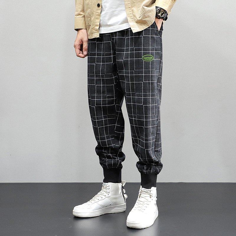 2021 New Japanese Vintage Fashion Jeans Loose Fit Plaid Designer Casual Cargo Pants Homme Wide Leg Harem Trousers Hip Hop Joggers Men Dj42, Black
2021 New Japanese Vintage Fashion Jeans Loose Fit Plaid Designer Casual Cargo Pants Homme Wide Leg Harem Trousers Hip Hop Joggers Men Dj42, Black