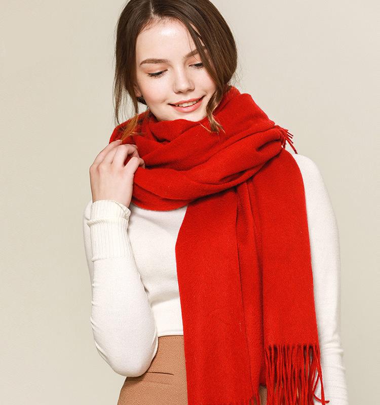 Scarves 2021 Average Broadcast Korean Version Of The Pure-color Wool Scarf 100 DA Thick Warm Small Collar Manufacturers
Scarves 2021 Average Broadcast Korean Version Of The Pure-color Wool Scarf 100 DA Thick Warm Small Collar Manufacturers