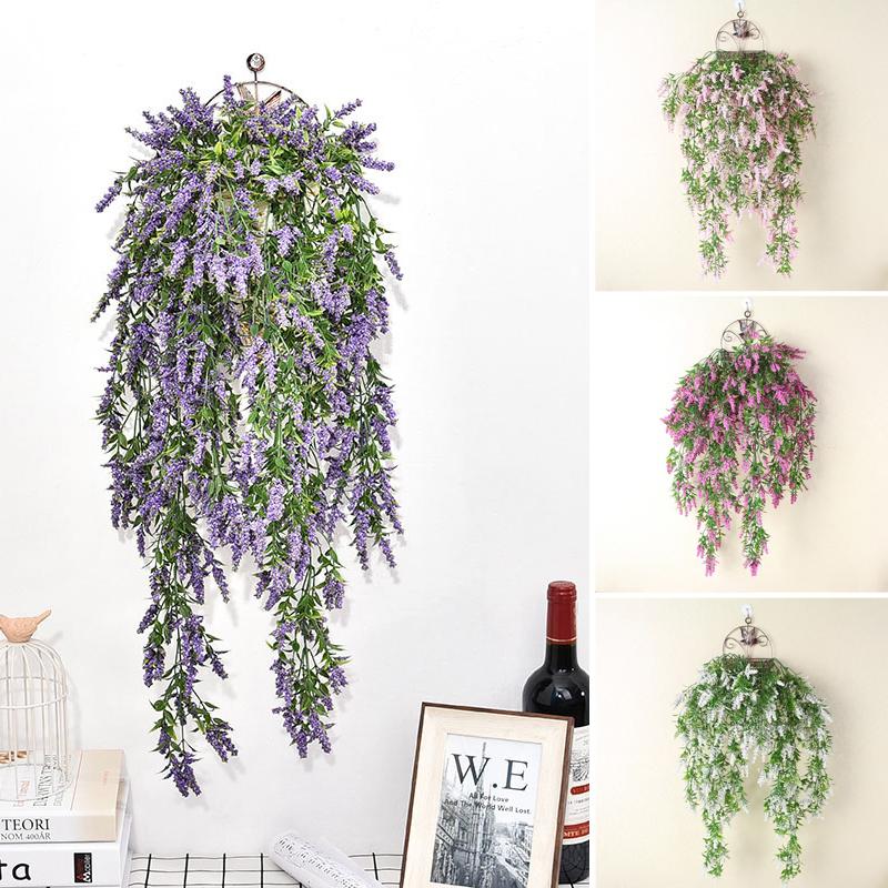 1 Pcs Beautiful Fashion Fake Plant Flowers Wall Artificial Hanging Lavender Vine Flower Rattan Home Garden Decoration, Pink
1 Pcs Beautiful Fashion Fake Plant Flowers Wall Artificial Hanging Lavender Vine Flower Rattan Home Garden Decoration, Pink