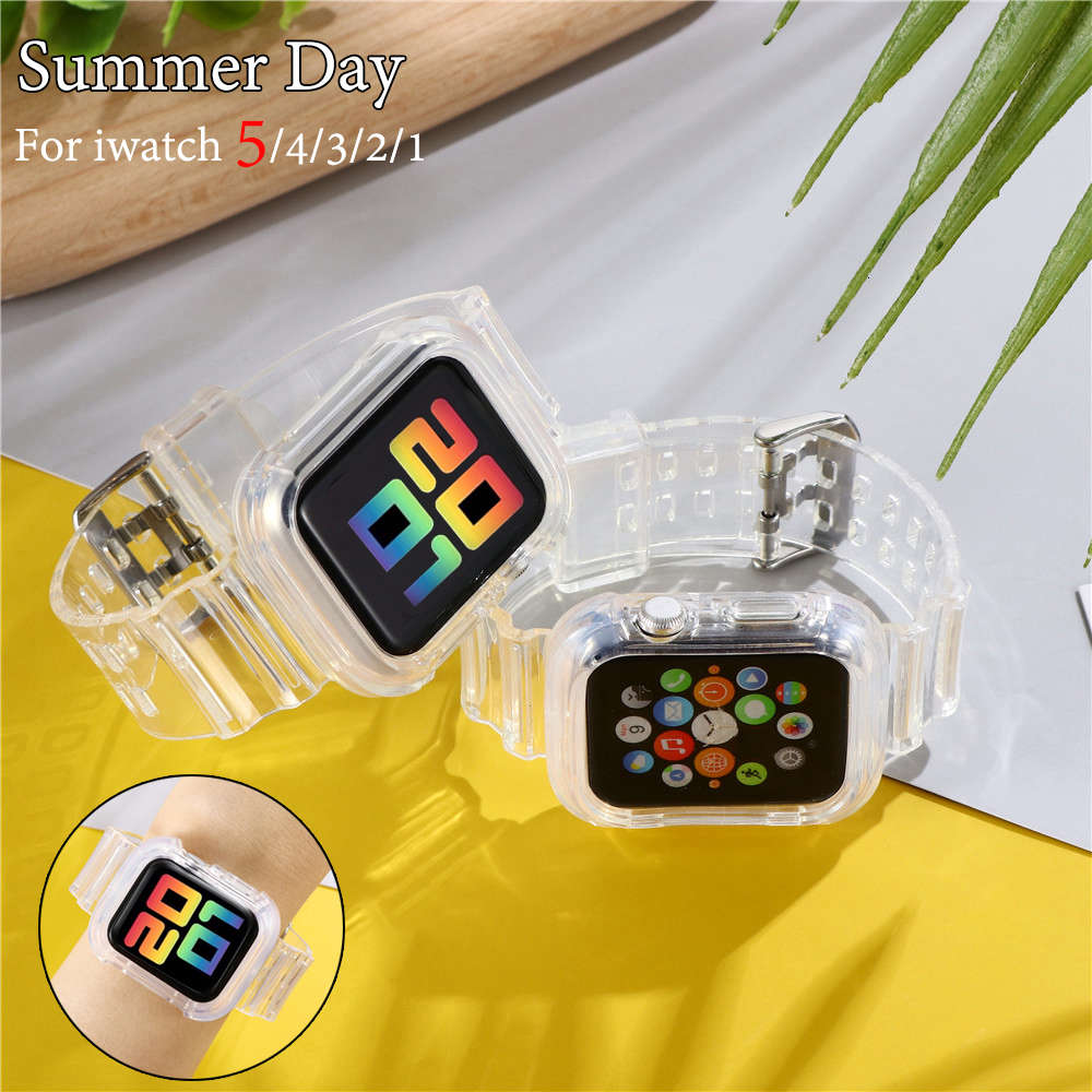 Fashion Latest Sports Strap For Apple Watch Band Series 6 1 2 3 5 Silicones Transparent For Iwatch 4 38Mm 40Mm 42Mm 44Mm Wirst
Fashion Latest Sports Strap For Apple Watch Band Series 6 1 2 3 5 Silicones Transparent For Iwatch 4 38Mm 40Mm 42Mm 44Mm Wirst