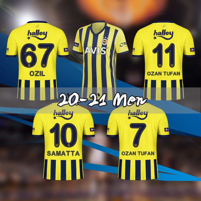 20 21 Fenerbahce soccer jerseys 2020 2021 CAMISETAS DE FÚTBOL home Mesut Özil Ozan Tufan Perotti Samatta Camiseta football shirts uniform
20 21 Fenerbahce soccer jerseys 2020 2021 CAMISETAS DE FÚTBOL home Mesut Özil Ozan Tufan Perotti Samatta Camiseta football shirts uniform