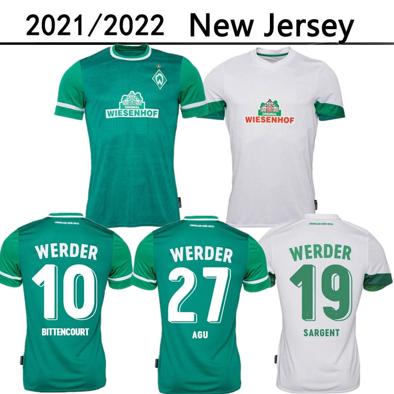 2021 2022 Werder Bremen Soccer Jerseys home away FULLKRUG EGGESTEIN OSAKO Football Shirt BITTENCOURT RASHICA KLAASSEN uniforms
2021 2022 Werder Bremen Soccer Jerseys home away FULLKRUG EGGESTEIN OSAKO Football Shirt BITTENCOURT RASHICA KLAASSEN uniforms