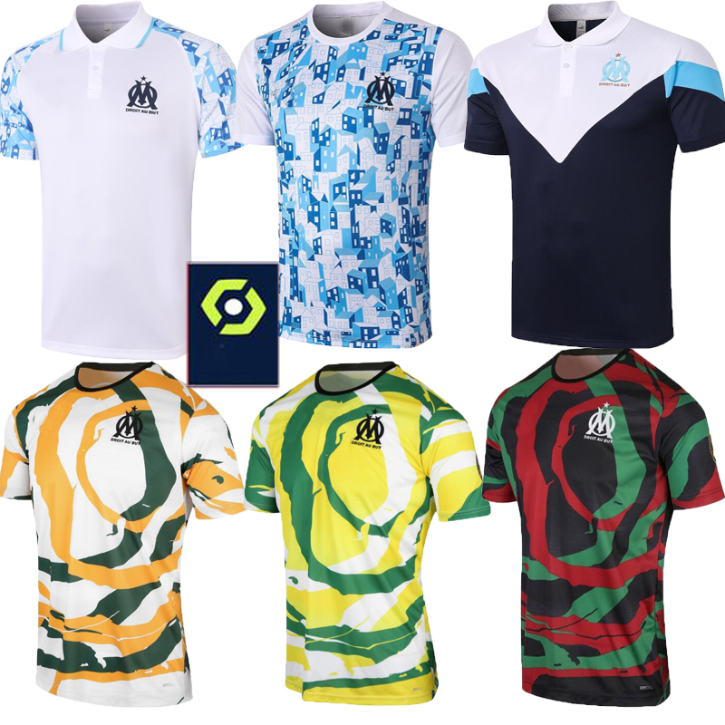 21 22 Olympique de Marseille Soccer jerseys milik OM Africa 2021 2022 Maillot de foot PAYET THAUVIN BENEDETTO polo fourth football shirt, Black;yellow
21 22 Olympique de Marseille Soccer jerseys milik OM Africa 2021 2022 Maillot de foot PAYET THAUVIN BENEDETTO polo fourth football shirt, Black;yellow