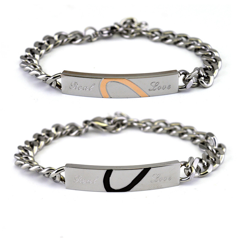 His Queen Her King Black Rose Gold Color Women's Male Chain Crystal Couple Bracelet for Men Jewelry
His Queen Her King Black Rose Gold Color Women's Male Chain Crystal Couple Bracelet for Men Jewelry