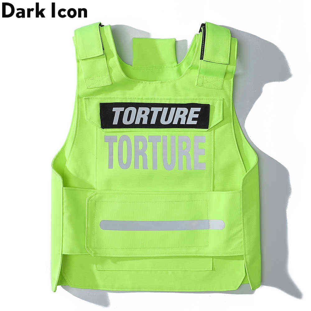 Hiphop Rapper Night Club Dance Vest Street Fashion Men's Vest Reflective Vest with Sleeveless 210603, Purple 
Hiphop Rapper Night Club Dance Vest Street Fashion Men's Vest Reflective Vest with Sleeveless 210603, Purple