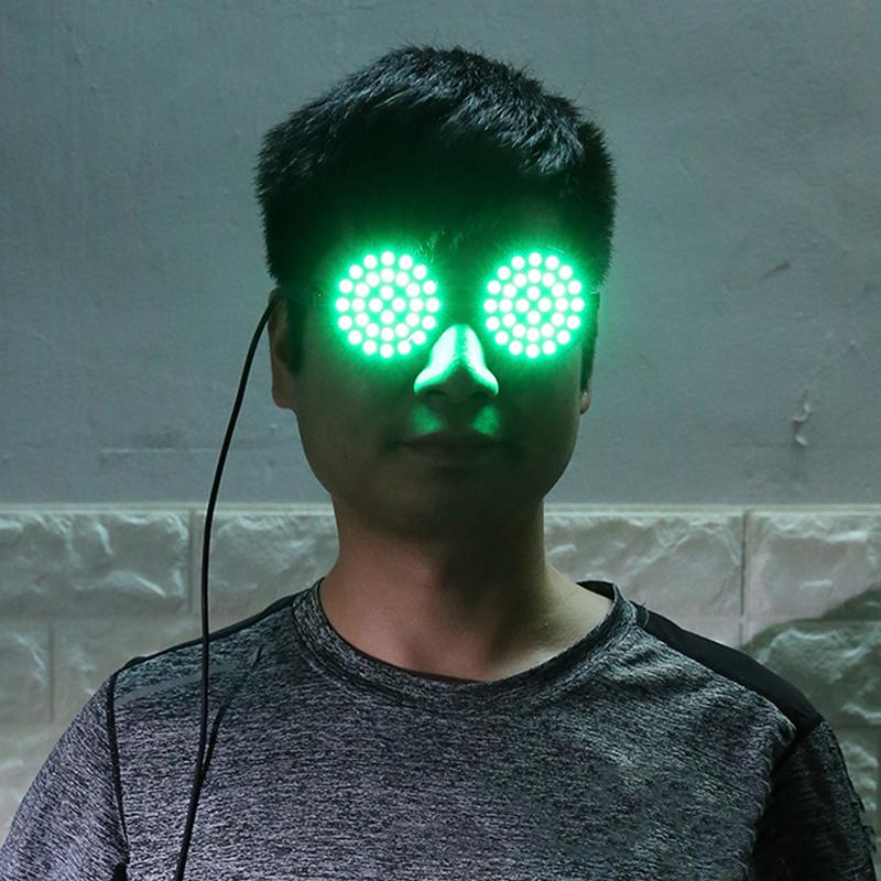Fashion Sunglasses Frames Est LED Light Glasses Cool Performance Props Adjustable For Bar Party Nightclub Stage
Fashion Sunglasses Frames Est LED Light Glasses Cool Performance Props Adjustable For Bar Party Nightclub Stage