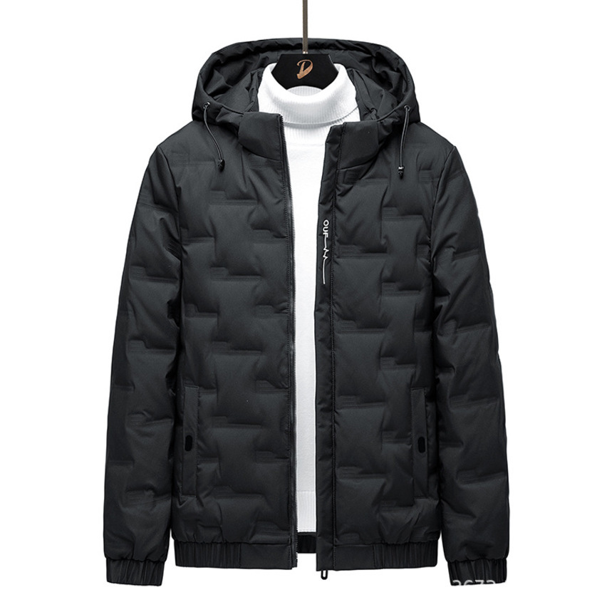 Men's down light and thin short 2021 winter new trend hooded et handsome fashion men's wear, Black
Men's down light and thin short 2021 winter new trend hooded et handsome fashion men's wear, Black
