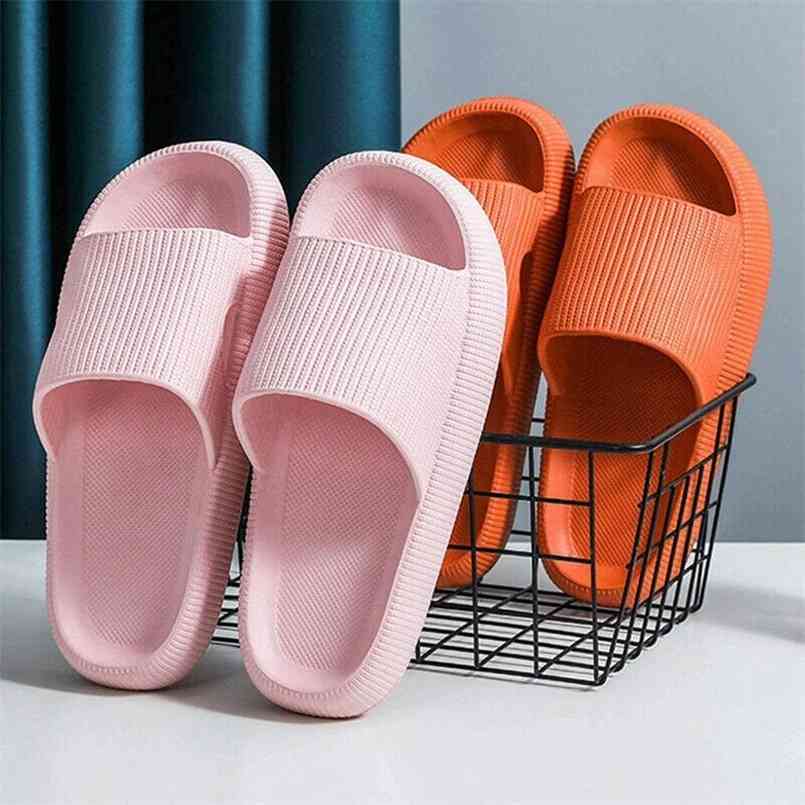 Women Anti-slip Shoes Summer Beach Eva Soft Sole Slide Sandals Leisure Men Ladies Indoor Bathroom Thick Platform Slippers 210628, Black
Women Anti-slip Shoes Summer Beach Eva Soft Sole Slide Sandals Leisure Men Ladies Indoor Bathroom Thick Platform Slippers 210628, Black