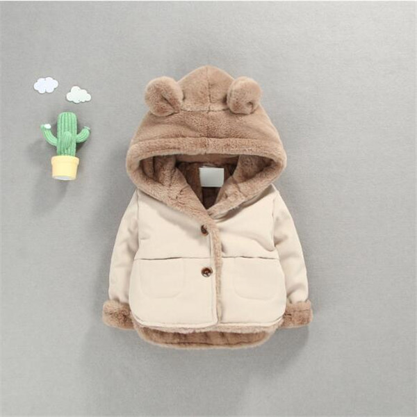 hot winter boys puls velvet coybow coat 2021 new casual hooded jacket girls warm cotton Overcoat 0-4years childen's clothing, Pink
hot winter boys puls velvet coybow coat 2021 new casual hooded jacket girls warm cotton Overcoat 0-4years childen's clothing, Pink