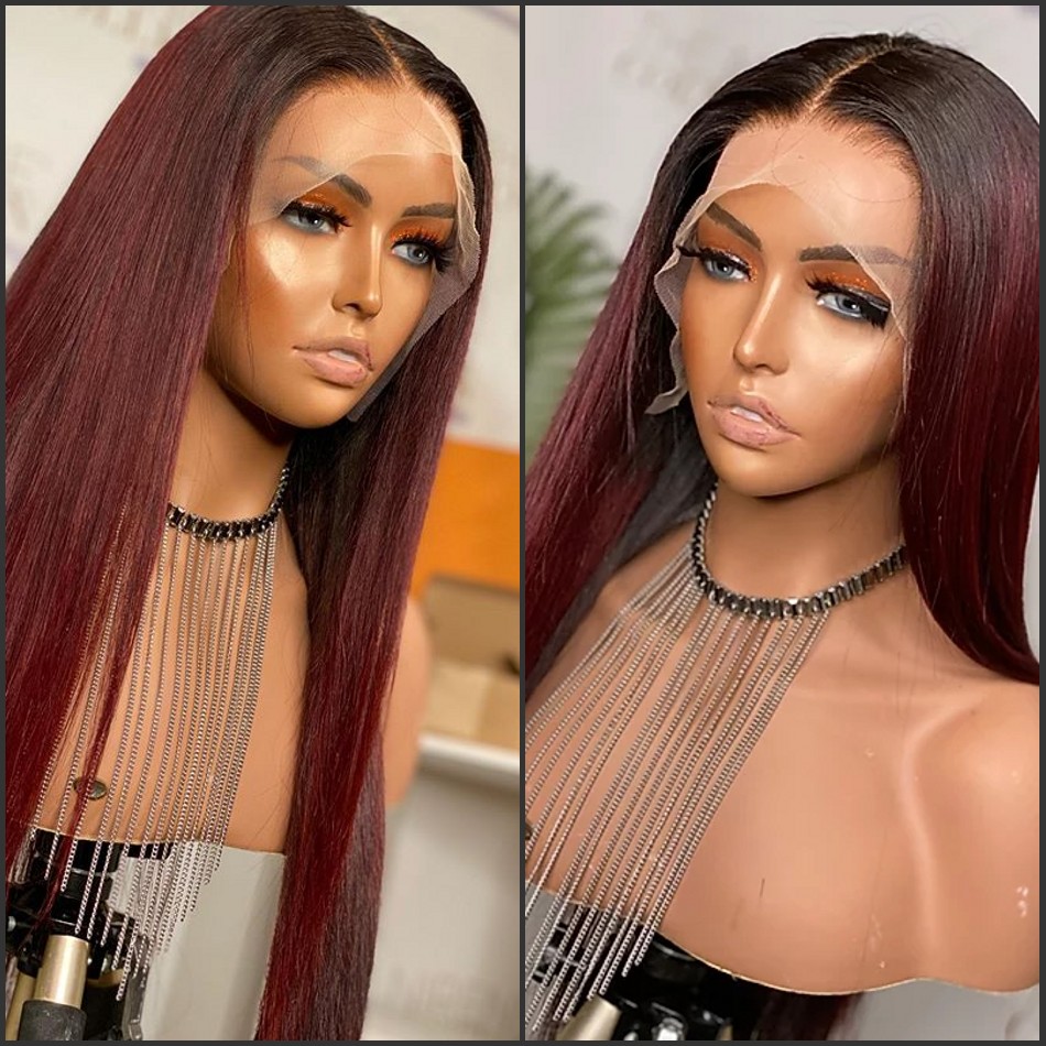 Malaysia Silky Straight Red Hair Glueless Full Lace Wigs for Women 150Density Pre Plucked 360 Lace Frontal Wigs with Baby Hair, As the picture shows
Malaysia Silky Straight Red Hair Glueless Full Lace Wigs for Women 150Density Pre Plucked 360 Lace Frontal Wigs with Baby Hair, As the picture shows