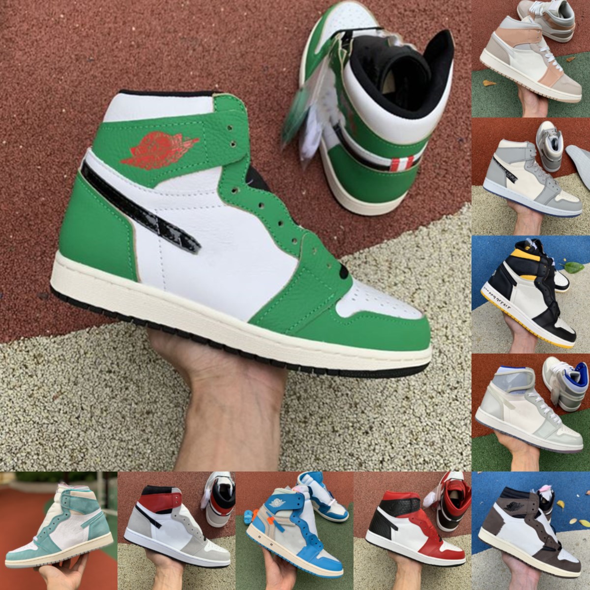 2021 High 1 1s Basketball Shoes Men Women panda Tie Dye OG Bio Hack Blue UNC Patent Red White Chicago BLACK ROYAL TWIST Green Toe Designers, 28
2021 High 1 1s Basketball Shoes Men Women panda Tie Dye OG Bio Hack Blue UNC Patent Red White Chicago BLACK ROYAL TWIST Green Toe Designers, 28