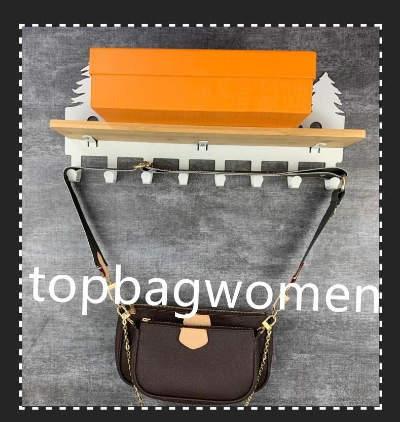Handbag Women handbags Multi pochette bag Chain Crossbody bag Fashion Small Shoulder Bag 3 pcs purse multi color straps 44823
Handbag Women handbags Multi pochette bag Chain Crossbody bag Fashion Small Shoulder Bag 3 pcs purse multi color straps 44823