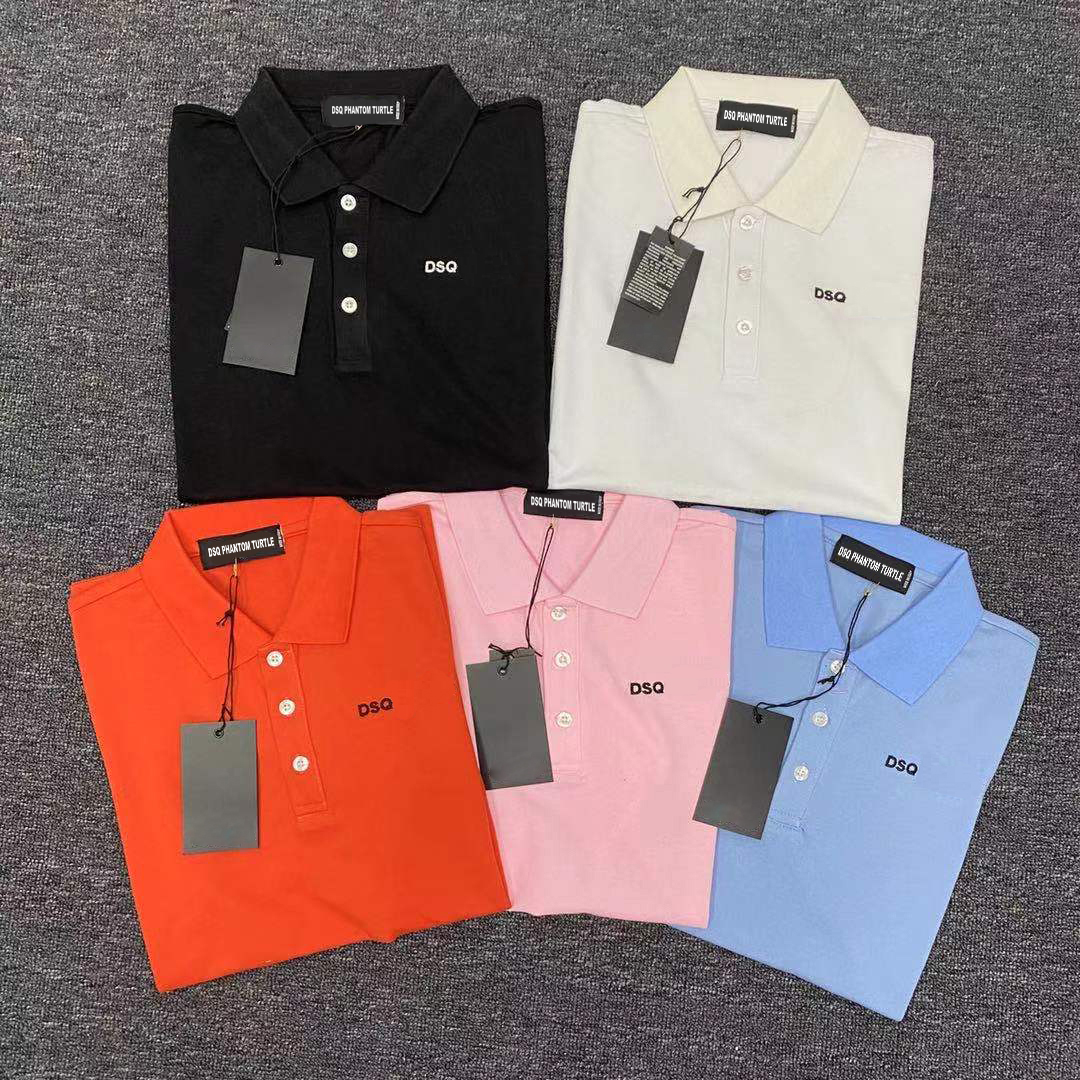 DSQ Mens Polos Shirt Summer Tshirts Embroidery Short Sleeve Elastic Breathable T-shirt High Street Polo Shirts Brand Clothing 84159, White;black
DSQ Mens Polos Shirt Summer Tshirts Embroidery Short Sleeve Elastic Breathable T-shirt High Street Polo Shirts Brand Clothing 84159, White;black