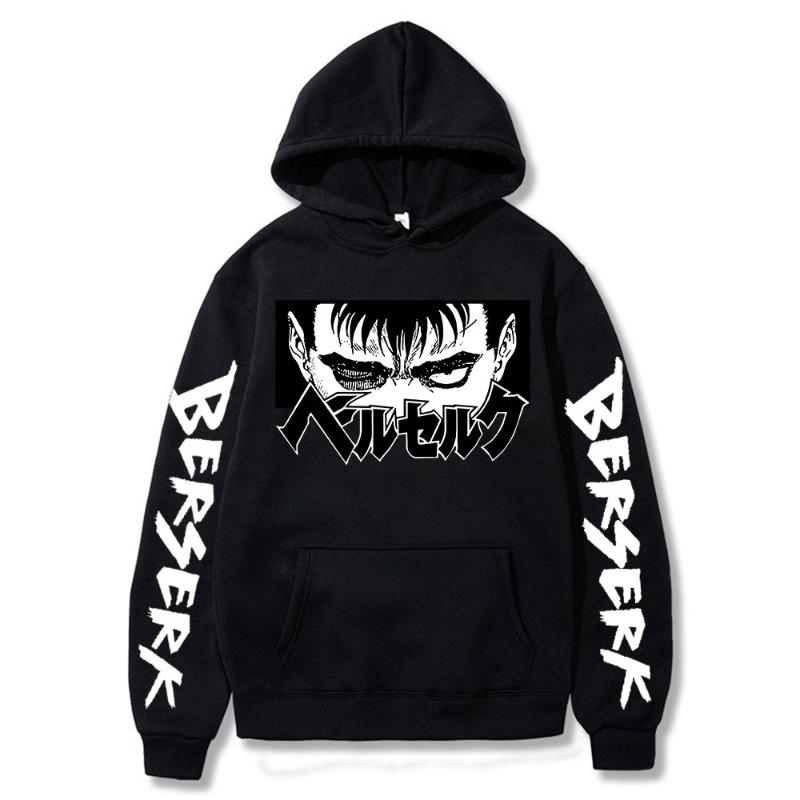 Men's Hoodies & Sweatshirts Harajuku Japanese Aniime Berserk Guts Eye Hoodie Fashion Manga Men Women Oversized Long Sleeve Streetwear Unisex, Black
Men's Hoodies & Sweatshirts Harajuku Japanese Aniime Berserk Guts Eye Hoodie Fashion Manga Men Women Oversized Long Sleeve Streetwear Unisex, Black