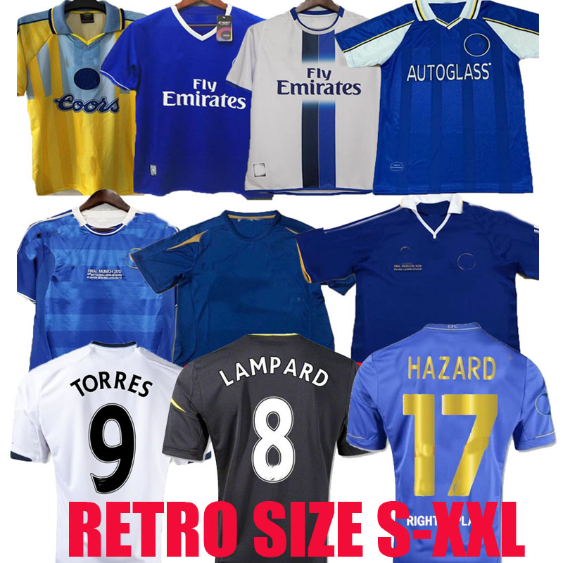 11 12 13 HAZARD Retro Soccer Jersey Lampard Torres Drogba 96 97 98 99 home away 3rd Shirt Oscar Mata Hughes 03 05 06 07 08 COLE ZOLA Vialli, Black;yellow
11 12 13 HAZARD Retro Soccer Jersey Lampard Torres Drogba 96 97 98 99 home away 3rd Shirt Oscar Mata Hughes 03 05 06 07 08 COLE ZOLA Vialli, Black;yellow