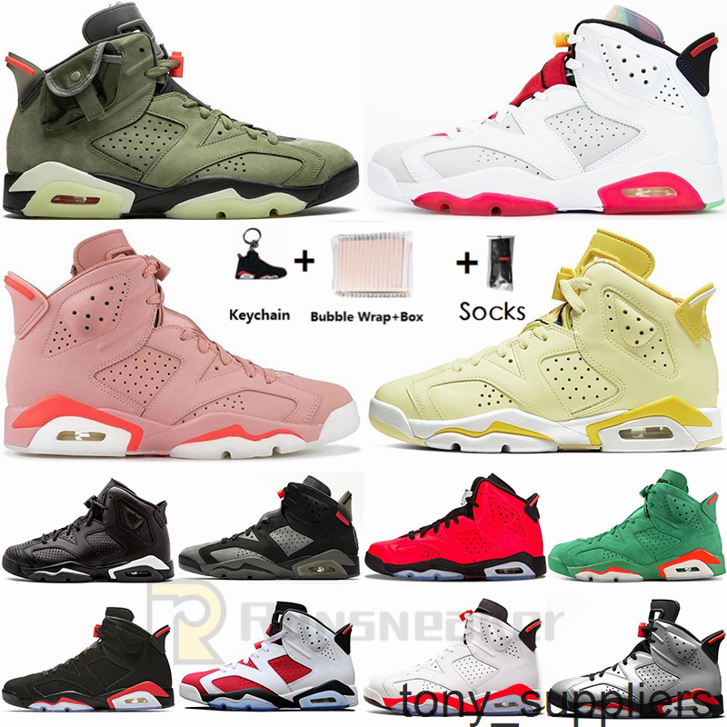2021 Jumpman 6 Sneakers Travis Scotts Black Infrared Hare Black Cat Flint Reflective Bugs Bunny 6s Mens Basketball Shoes VI Trainer With Box
2021 Jumpman 6 Sneakers Travis Scotts Black Infrared Hare Black Cat Flint Reflective Bugs Bunny 6s Mens Basketball Shoes VI Trainer With Box