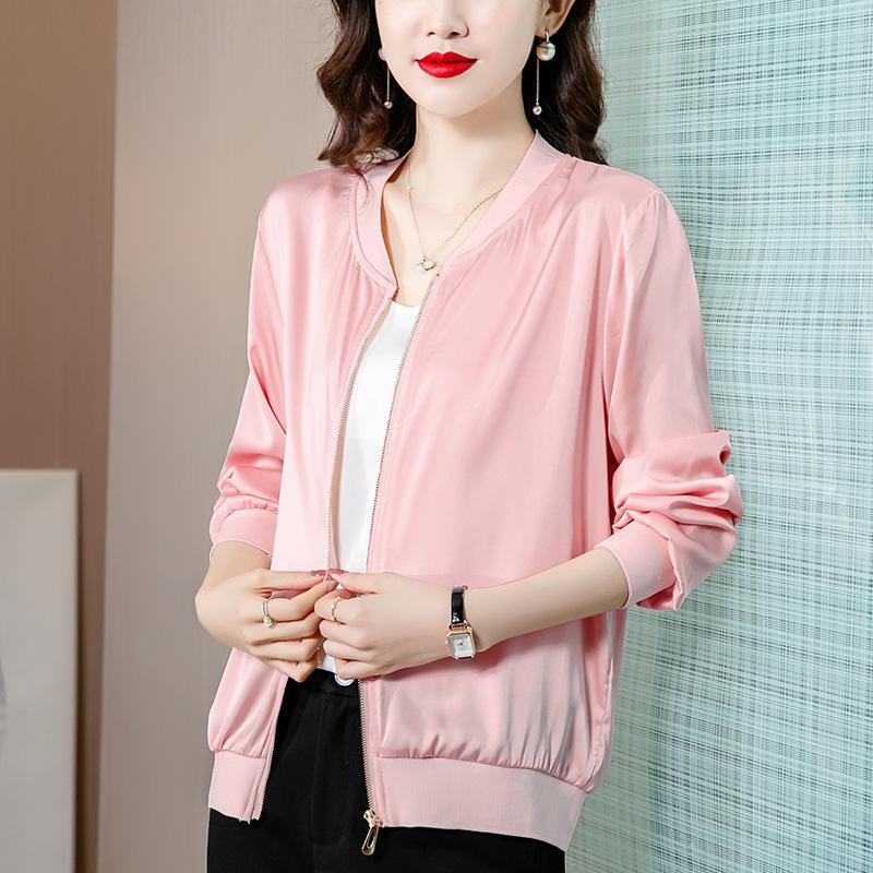 Women's Jackets Baseball Uniform Stand Collar Printed Jacket Sunscreen Long Sleeved Cardigan, 01
Women's Jackets Baseball Uniform Stand Collar Printed Jacket Sunscreen Long Sleeved Cardigan, 01