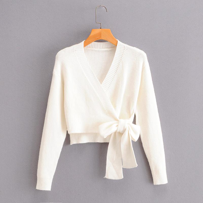 Women's Sweaters 87 Lb - Z719 Han Edition Dress Wholesale 2021 Autumn/winter V-neck Cross Chalaza Bowknot Knitting Sweater, White
Women's Sweaters 87 Lb - Z719 Han Edition Dress Wholesale 2021 Autumn/winter V-neck Cross Chalaza Bowknot Knitting Sweater, White