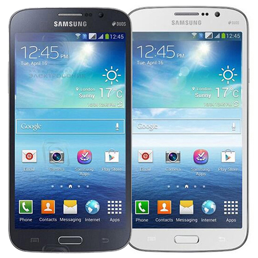 

Original Refurbished Samsung Galaxy Mega 5.8 i9152 Dual SIM 5.8 inch Dual Core 1.5GB RAM 8GB ROM 8MP 3G Unlocked Android Cell Phone 5pcs, Black