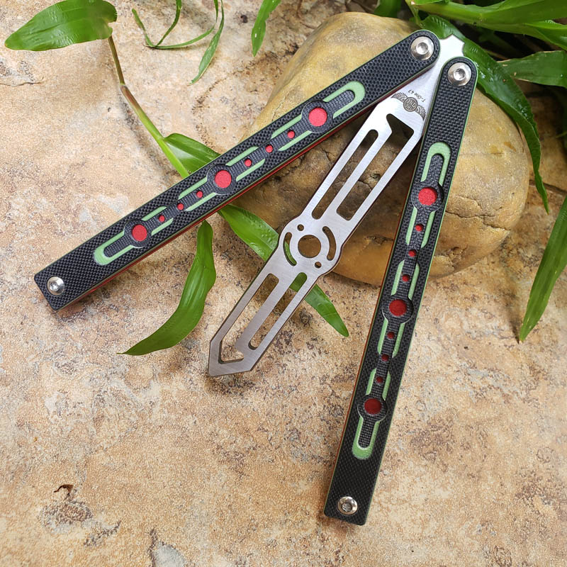 Newer Swing Knife TheOne High End Two Color G10 Handle Original Point Practice Red And Green)Outdoor Camping Survival EDC Tool Gift
Newer Swing Knife TheOne High End Two Color G10 Handle Original Point Practice Red And Green)Outdoor Camping Survival EDC Tool Gift