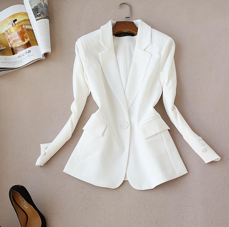 Women's Two Piece Pants Spring Summer Fashion Office Lady Long Sleeves Suit Blazer High Waist Wide Leg Elegant Clothing Set